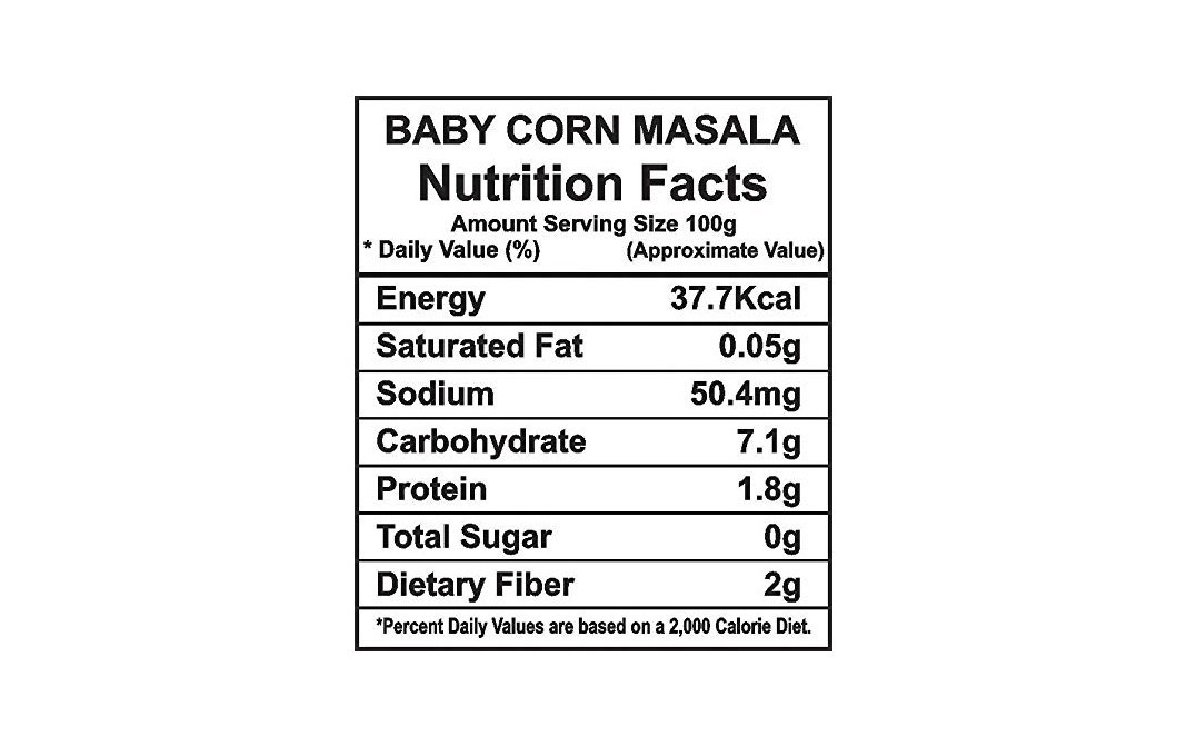 Desi Treat Baby Corn    Tin  800 grams